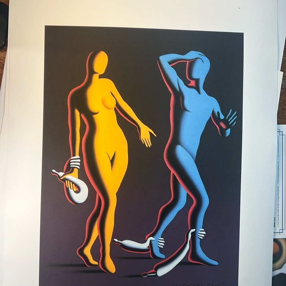 Kostabi 2005 27.5 X 20 inch